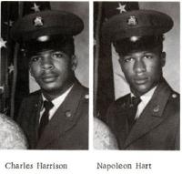 Four graduates in October 1972 were Charles Harrison, Napoleon Hart, Gordon Hemingway, and Thomas Hennen.