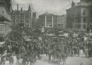 Court Day in Lexington, circa 1900