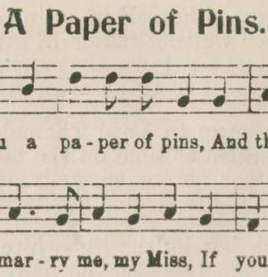 "A Paper of Pins" 