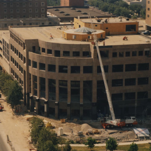 Central Library under construction