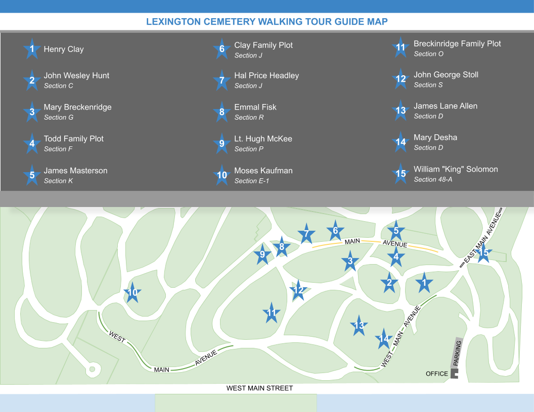 Historic Lexington Cemetery Walking Tour